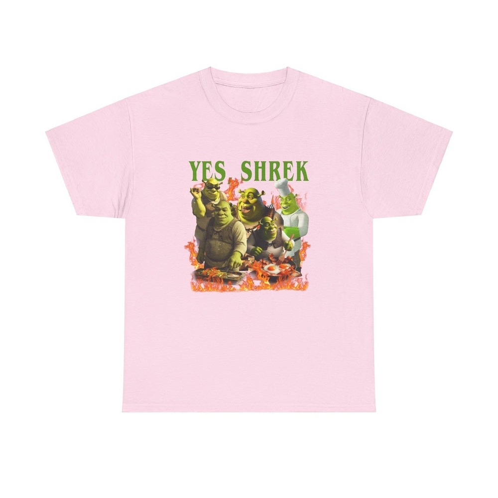 Yes Shrek Yes Chef The Bear Shirt Light